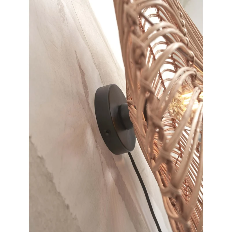 Applique Murale Contemporaine Rotin