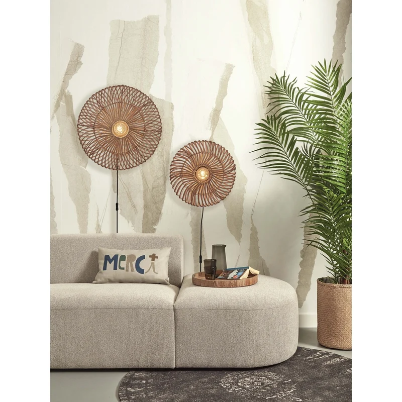 Applique Murale Contemporaine Rotin