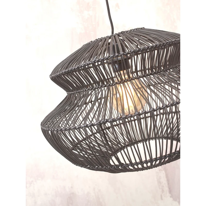 Lampe Suspension En Rotin