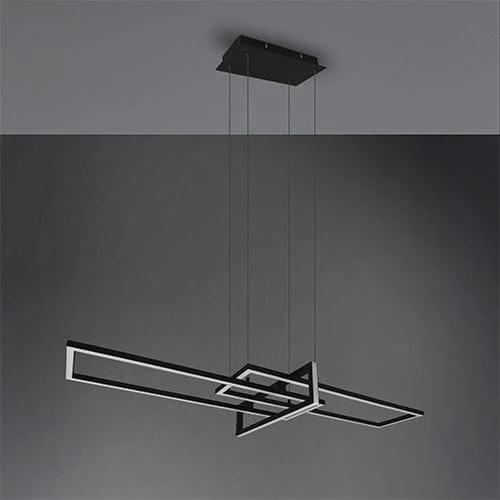 Luminaire Suspendu Moderne Noir