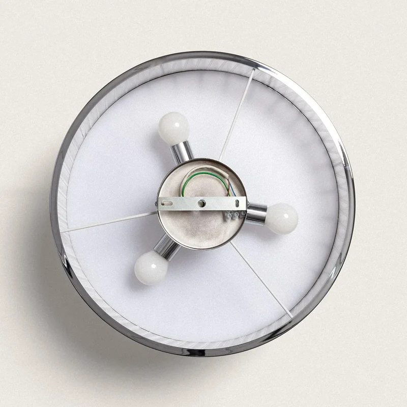 Plafonnier Led Nickel