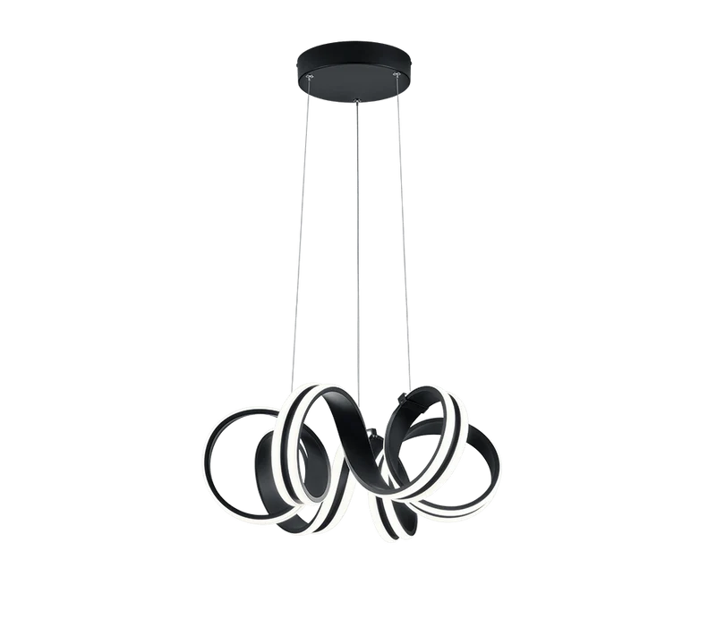 Suspension Luminaire Noir Et Blanc
