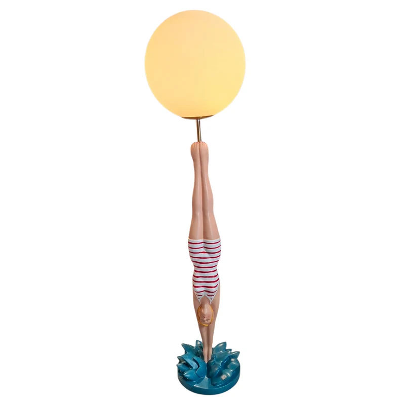 Seletti Diver Table Lamp (Red) - Second Chance