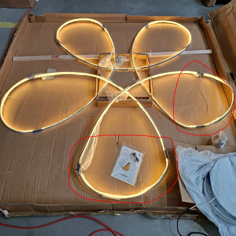 10 HEURES 10 Zigouzi Pendant Lamp (Ø180 cm / Black) - Second Chance