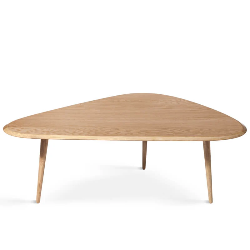 Red Edition Large 50's Coffee Table (Oak) - Second Chance