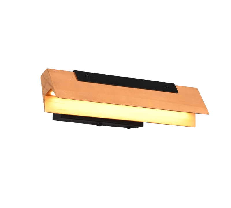 Luminaire Applique Murale Bois