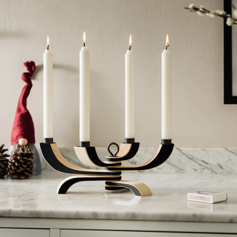 Design House Stockholm Nordic Light 4 Arms Candle Holder