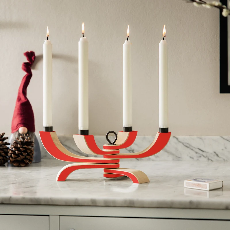Design House Stockholm Nordic Light 4 Arms Candle Holder