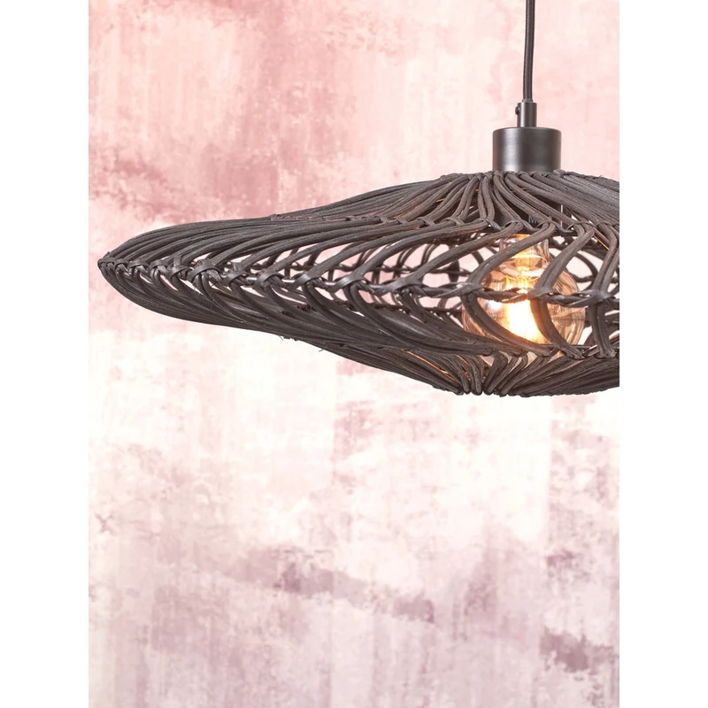Lampadaire Sur Pied Rotin