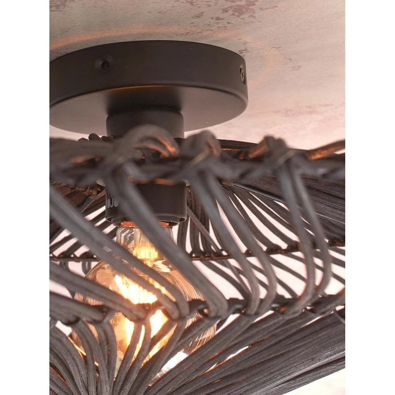 Luminaire Rotin Osier