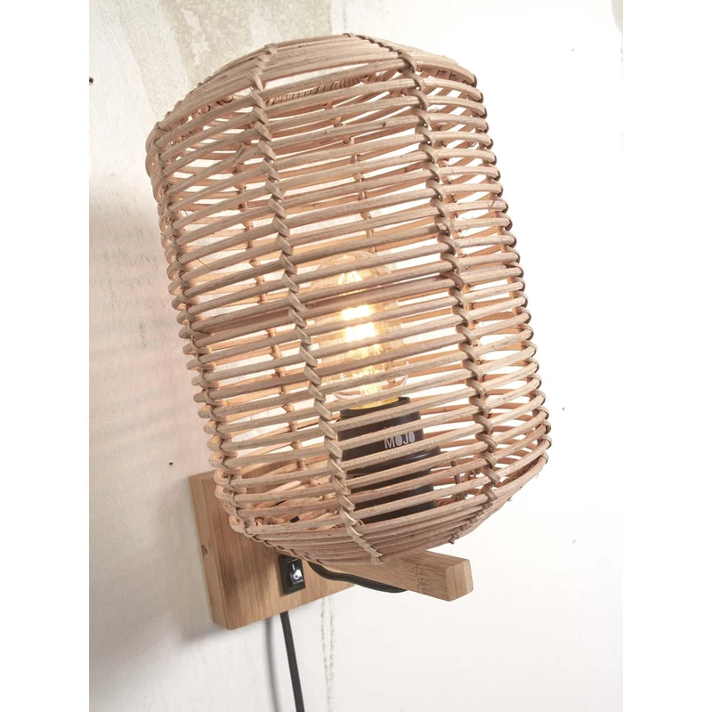 Luminaire Mural Rotin