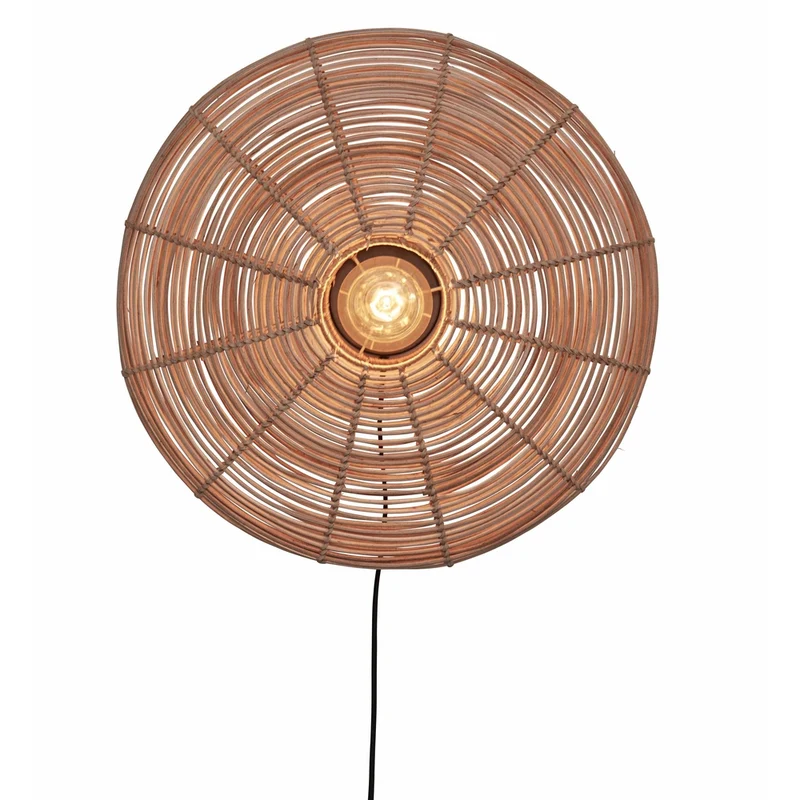 Luminaire Applique Rotin