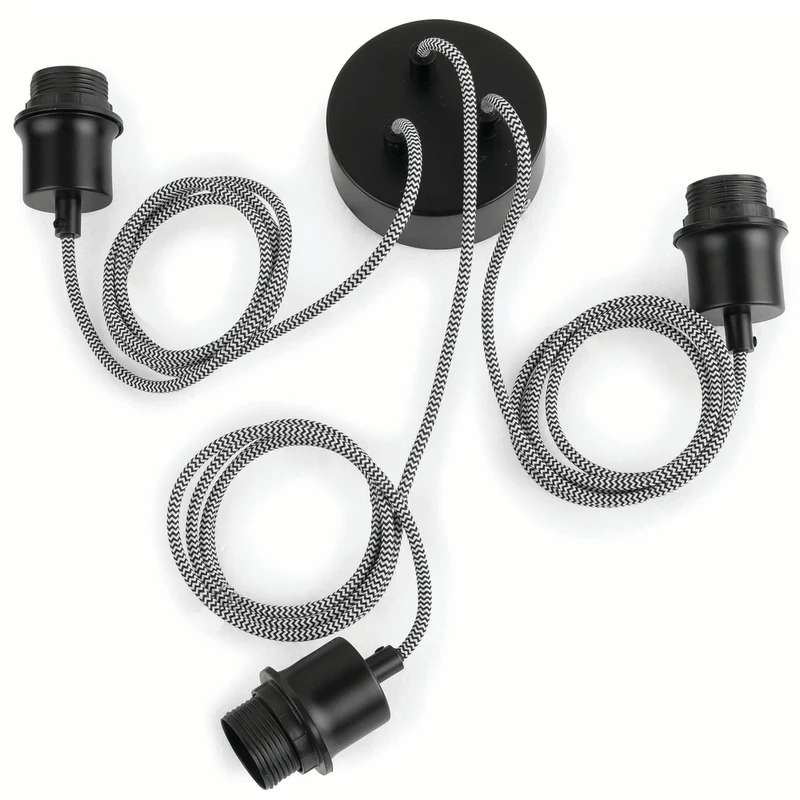 Suspension Rotin Salon