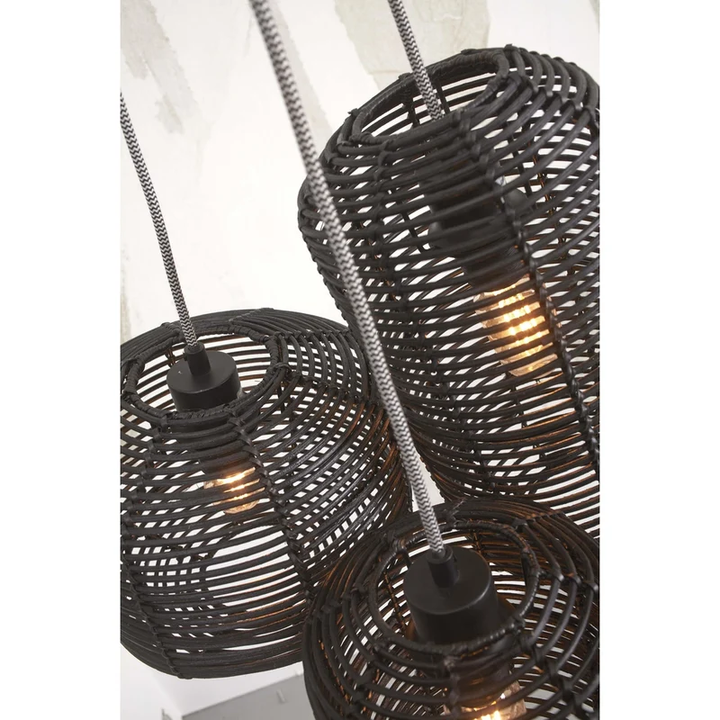 Suspension Rotin Cuisine