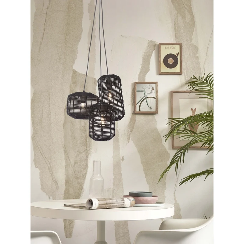Suspension Rotin Cuisine