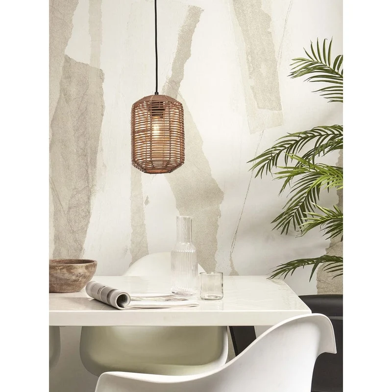 Suspension Chambre Rotin