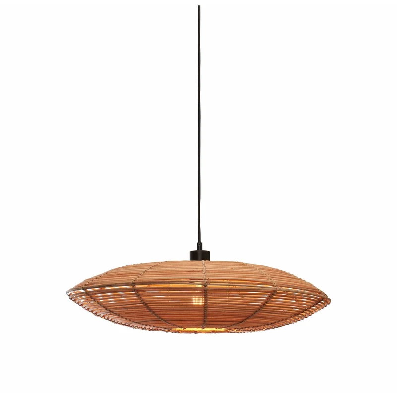 Suspension Rotin Vintage