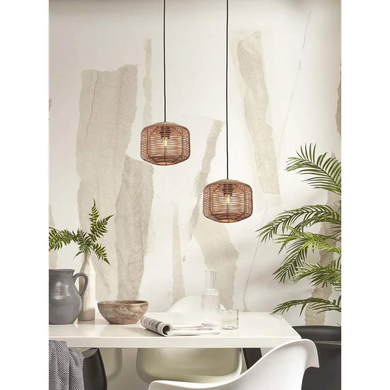 Petite Suspension Rotin