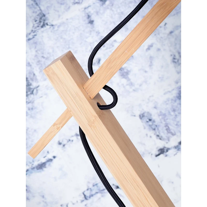 Lampe De Sol En Rotin