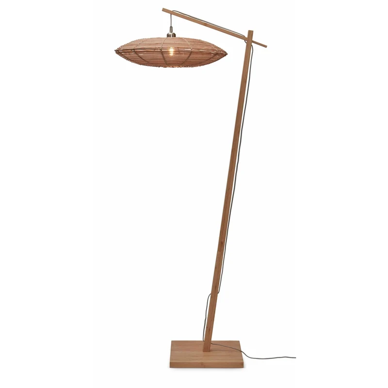 Lampadaire Salon Rotin