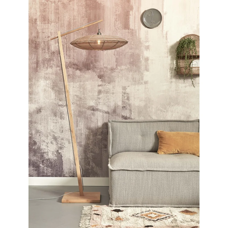 Lampadaire Salon Rotin