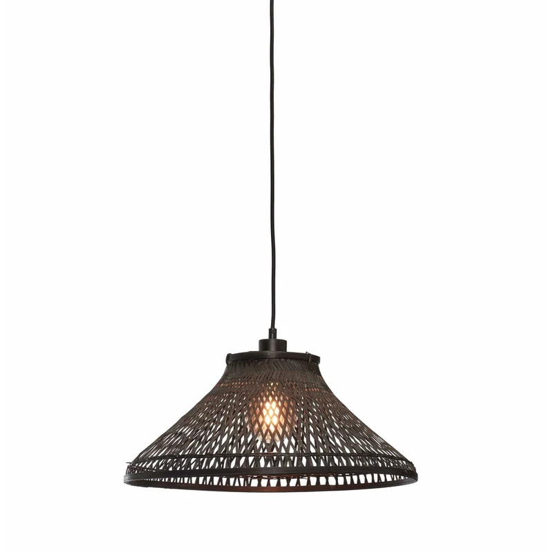 Suspension Bambou Noire