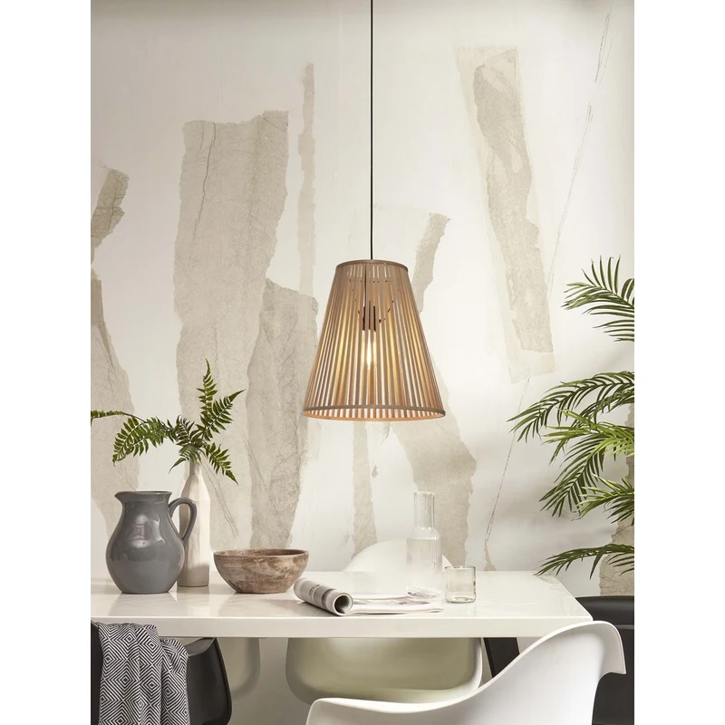 Luminaire Suspension En Bambou