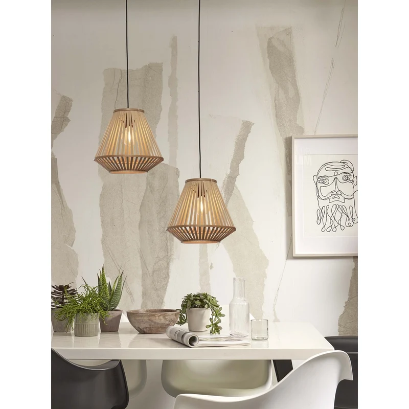 Suspension Naturelle En Bambou