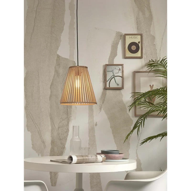 Suspension Luminaire Osier Rotin Bambou