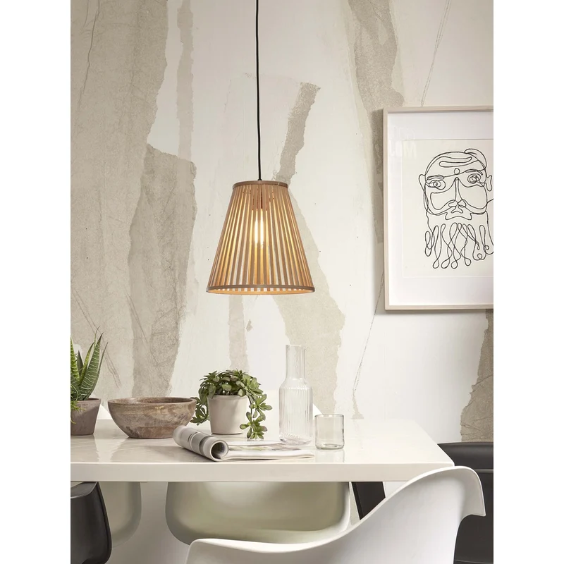 Suspension Luminaire Osier Rotin Bambou