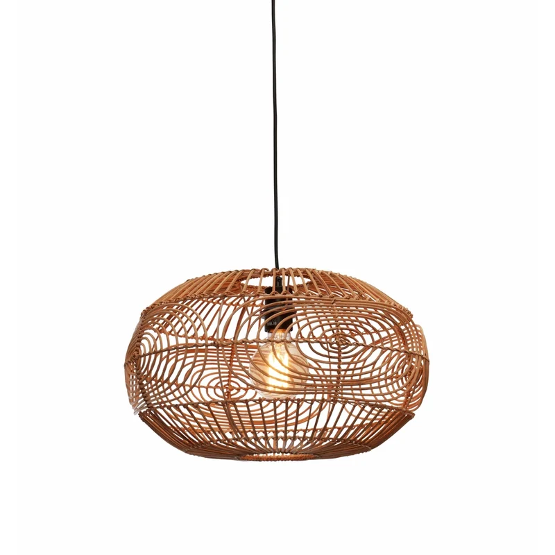 Luminaire Osier Rotin Bambou