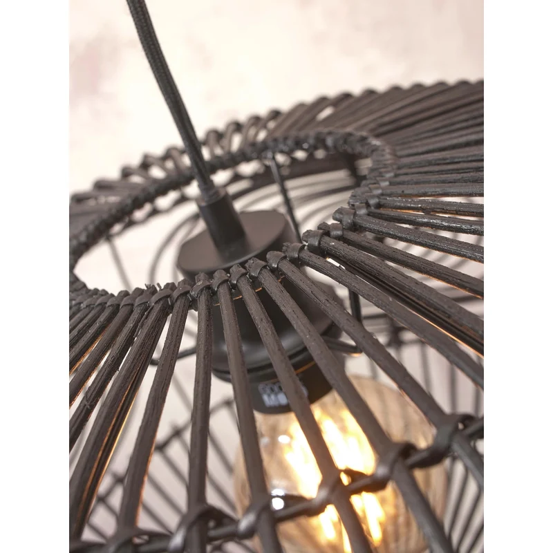 Suspension Luminaire Osier Rotin Bambou