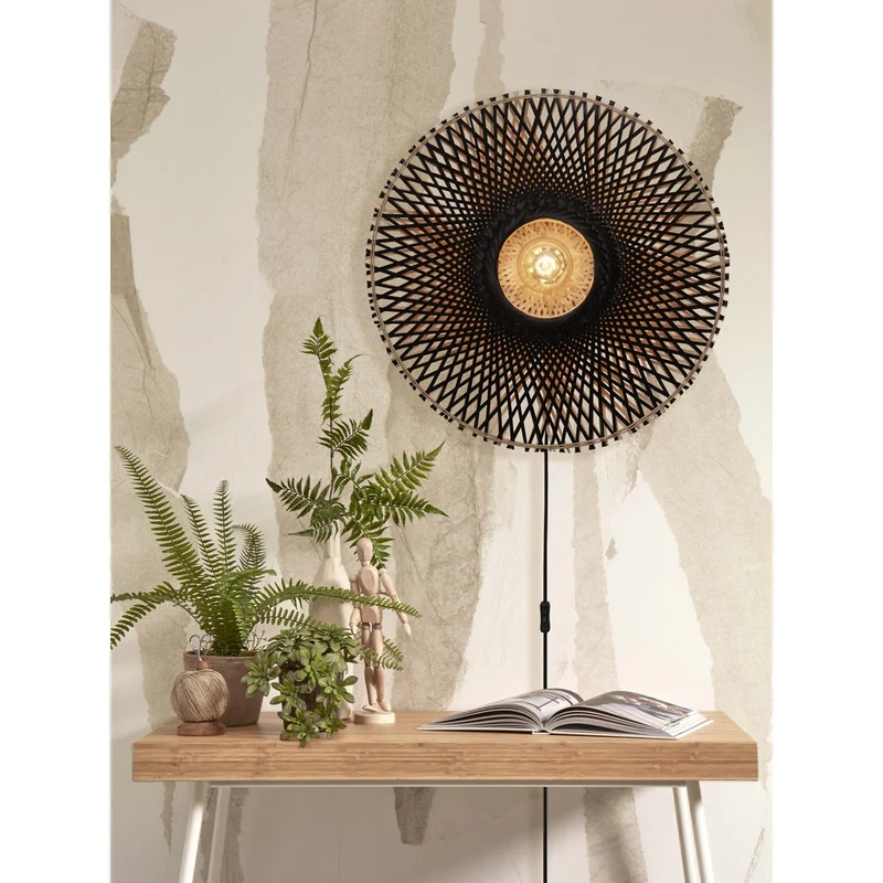 Lampe Murale Noire Industrielle