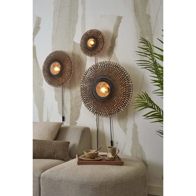 Lampe Murale Noire Industrielle