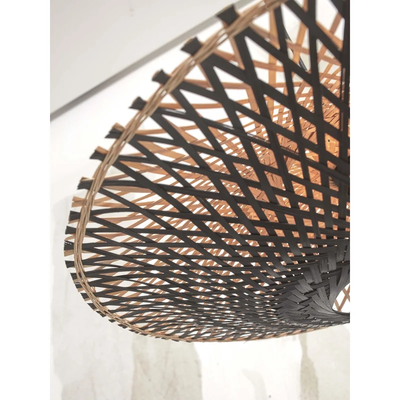 Suspension Luminaire Rotin Bambou