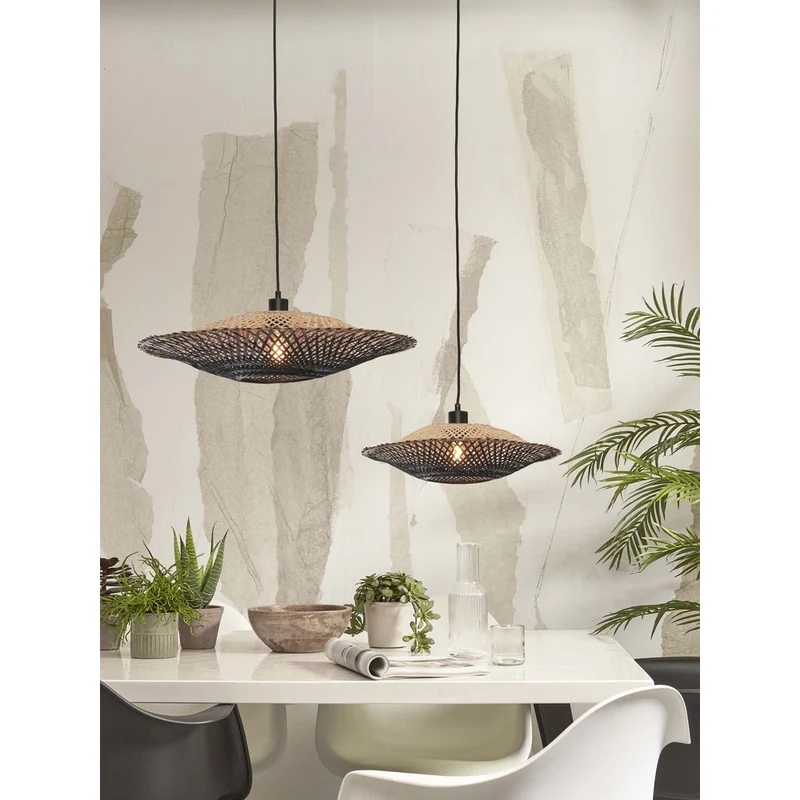 Luminaire Osier Rotin Bambou