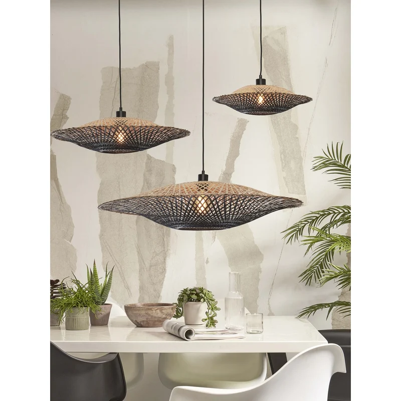Luminaire Osier Rotin Bambou