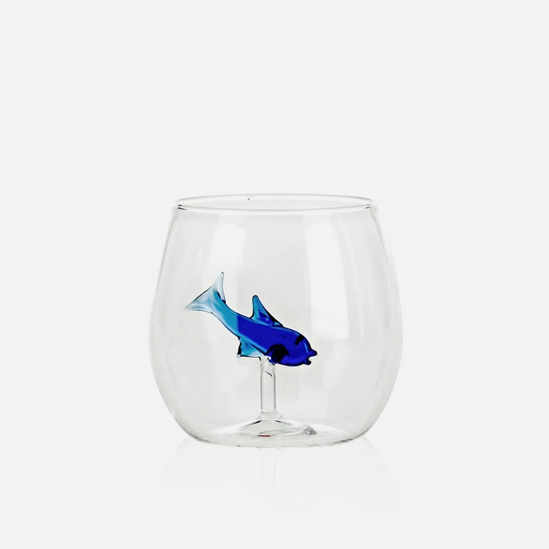 Casarialto Little Fish Round Glasses - Set of 4
