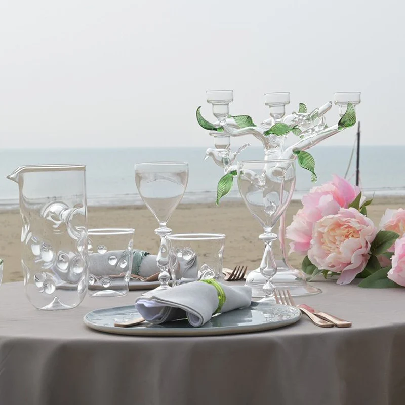Casarialto Arlecchino Nude Water Glasses - Set of 4