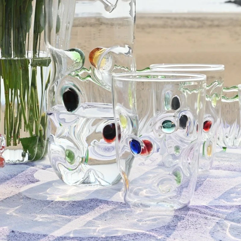 Casarialto Arlecchino Colored Water Glasses - Set of 4