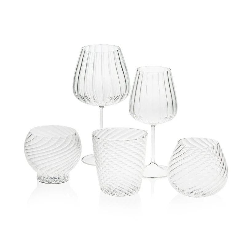 Casarialto Millerighe Red Wine Glasses - Set of 4