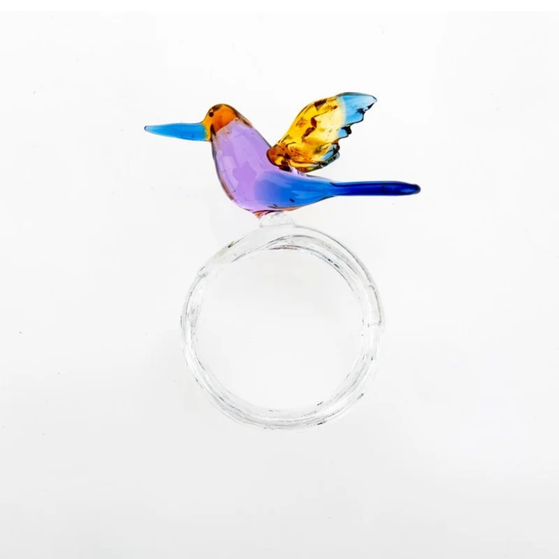 Casarialto Tropical Birds Napkin Rings