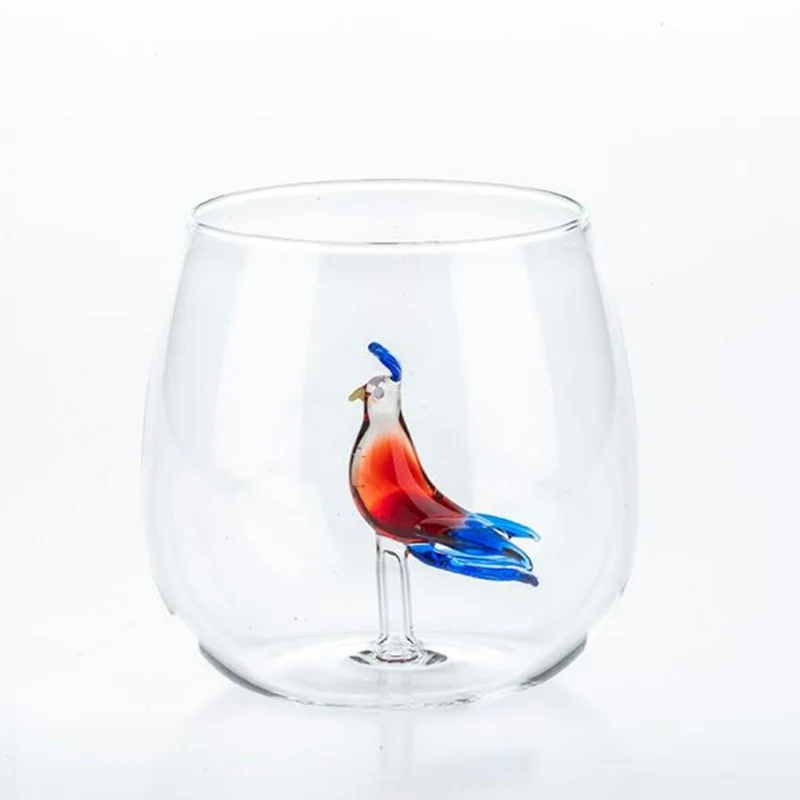 Casarialto Tropical Birds Glasses - Set of 6