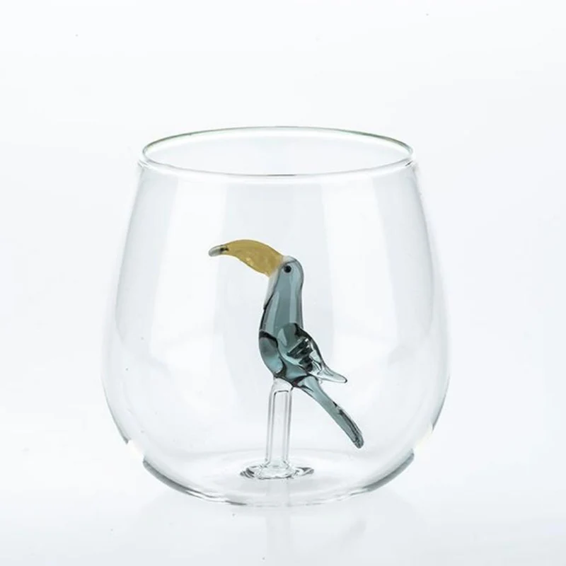 Casarialto Tropical Birds Glasses - Set of 6