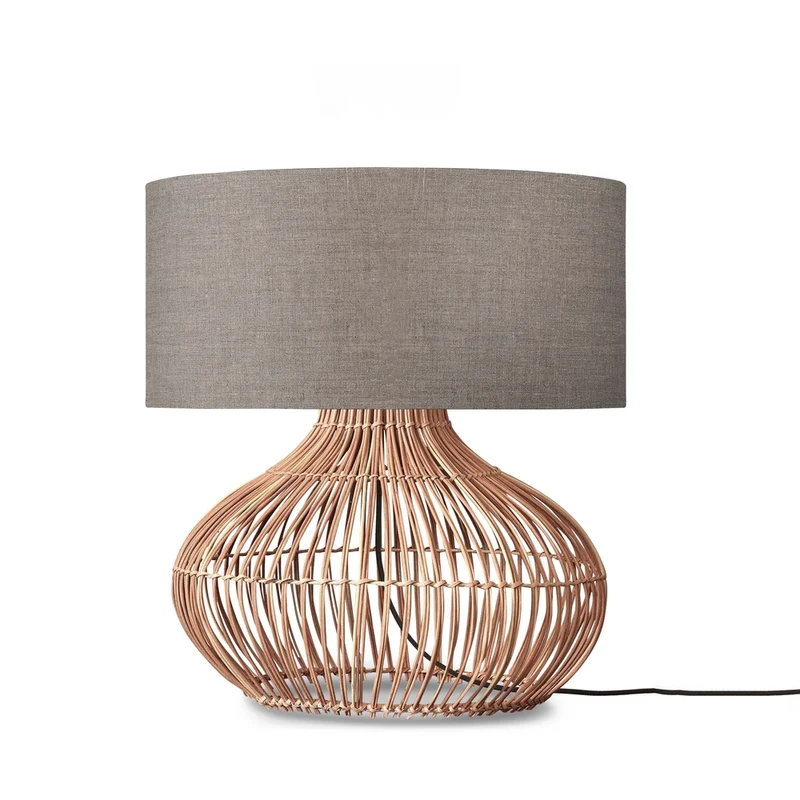 Grande Lampe Rotin
