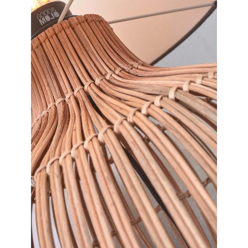 Lampe Chevet Rotin