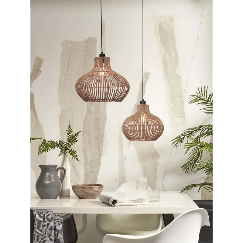 Luminaire Bambou Suspendu