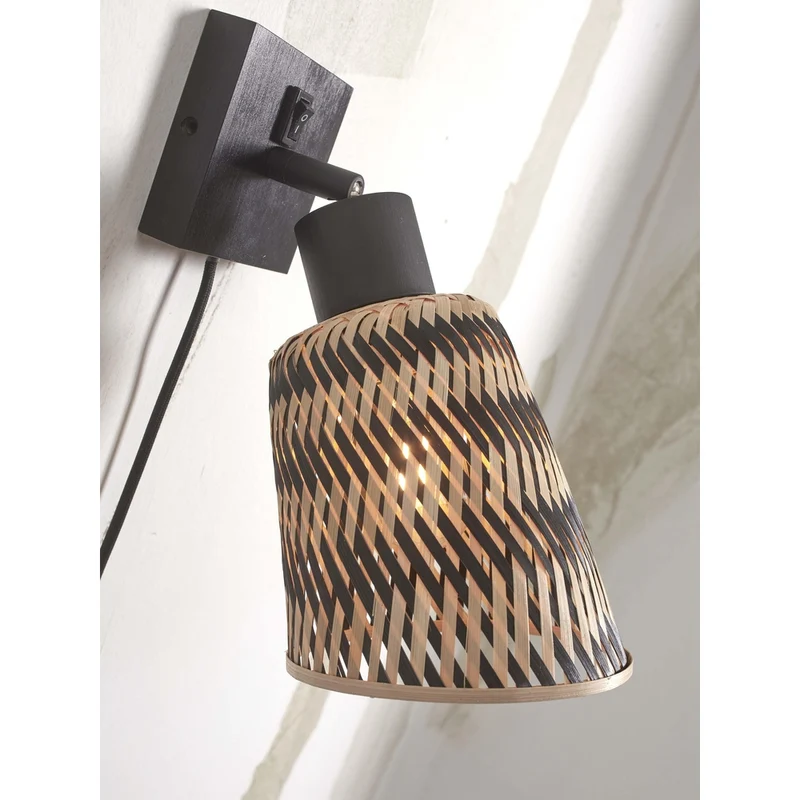 Lampe Murale Noire