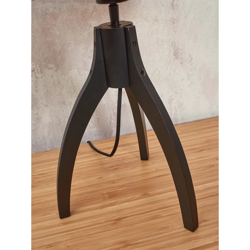 Lampe Trepied Noir