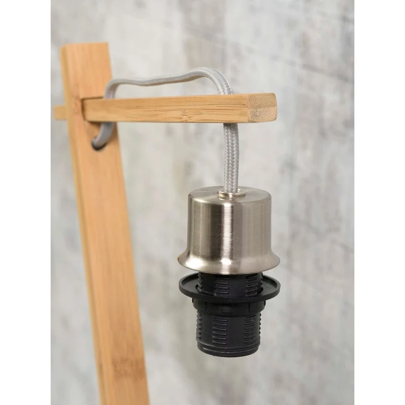 Lampe Bambou À Poser